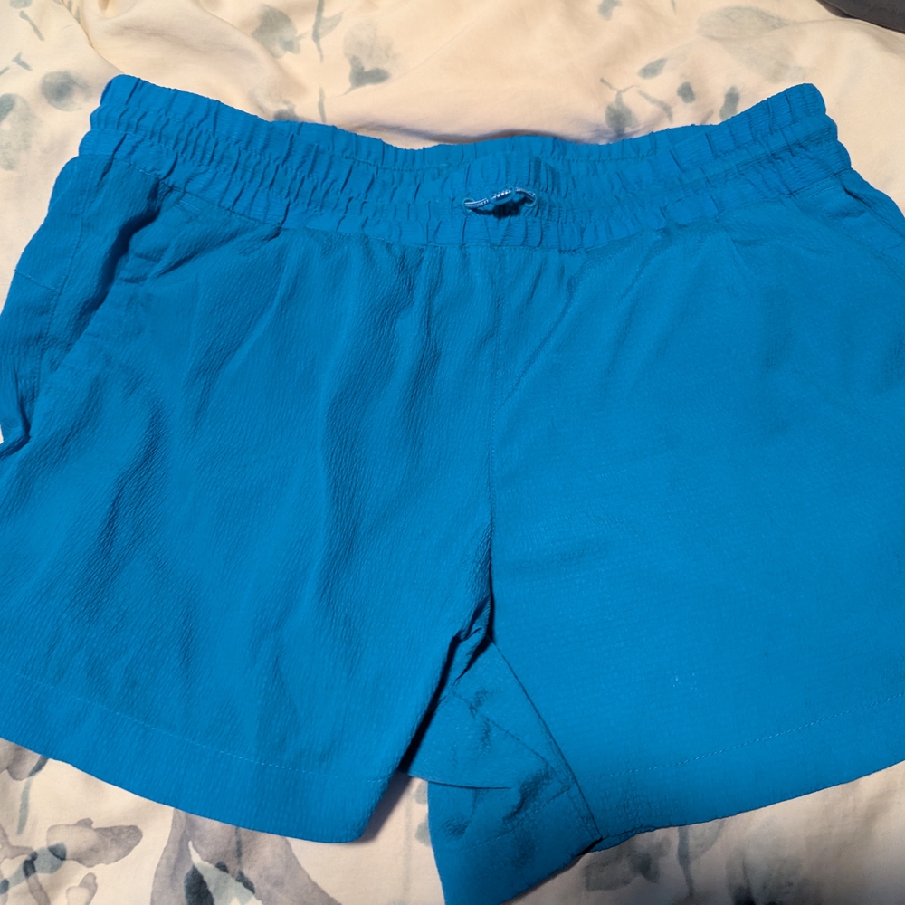 Columbia Women's Athletic Shorts in Vibrant Blue
